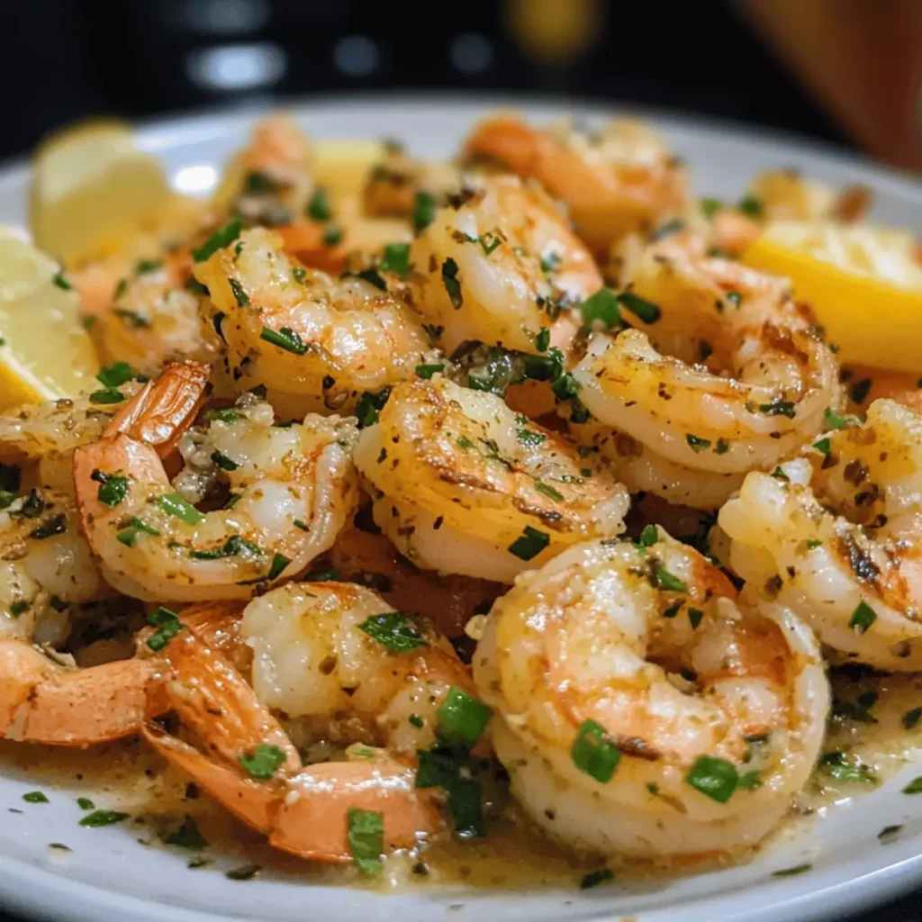 15 Minute Garlic Butter Shrimp