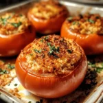 Baked Stuffed Tomatoes