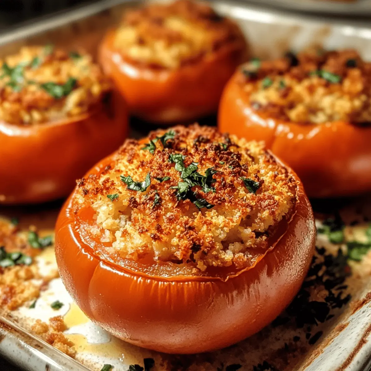Baked Stuffed Tomatoes
