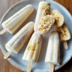 Banana Yogurt Pops
