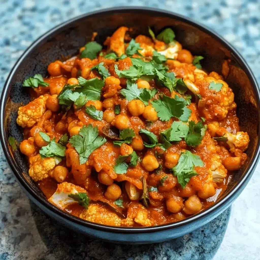 Cauliflower Chickpea Tikka
