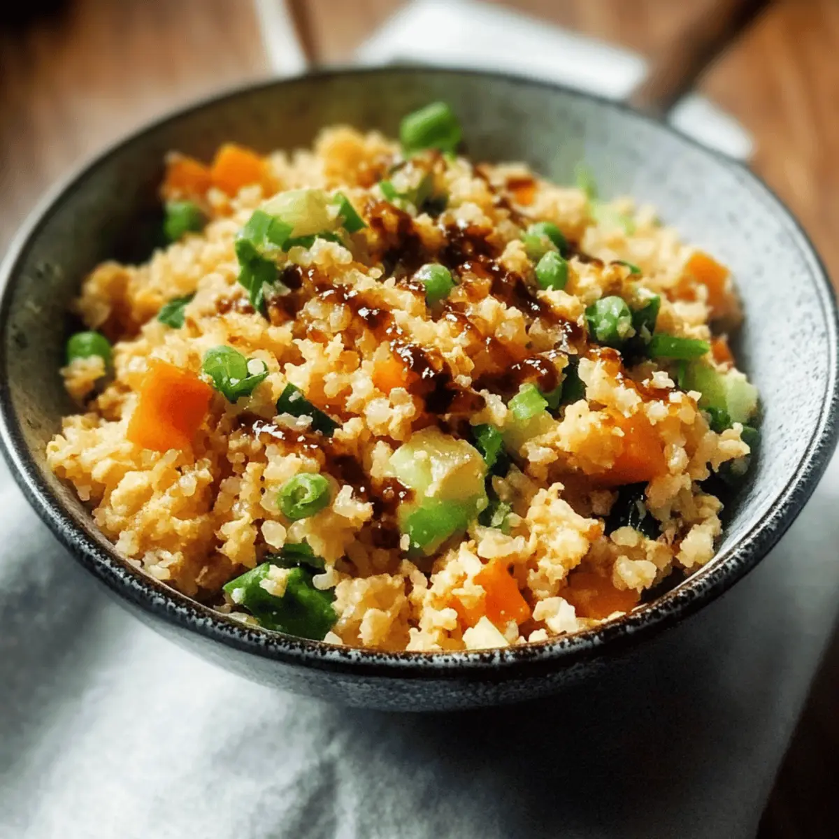 Cauliflower Fried Rice Bowl