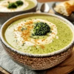 Creamy Broccoli Soup Bowls
