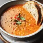 Creamy Tomato Lentil Soup
