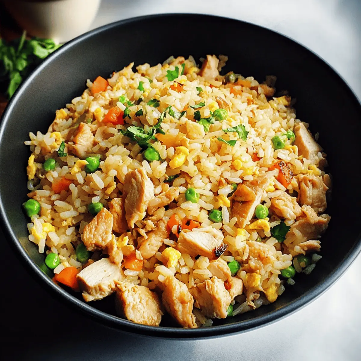 Fast Chicken Fried Rice