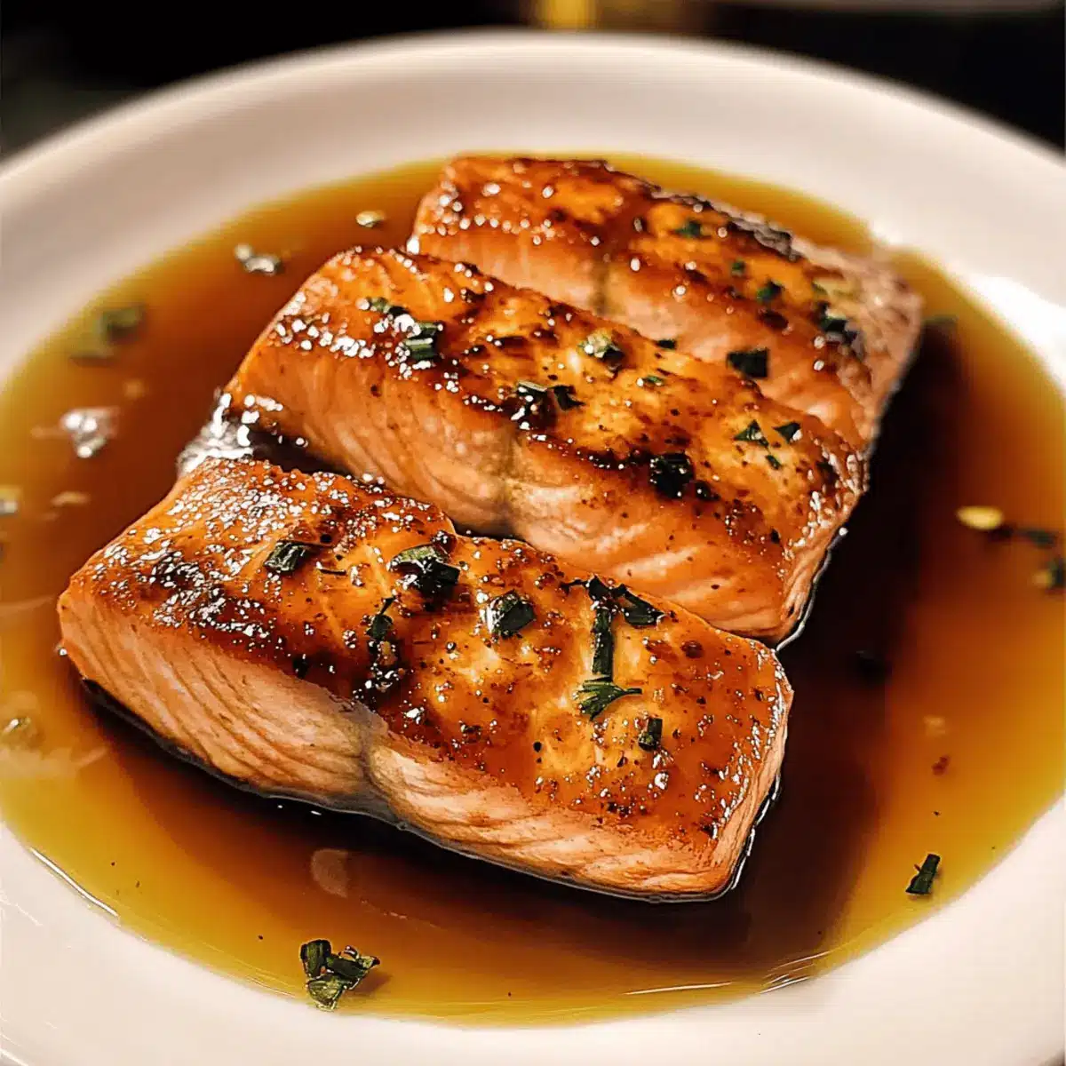 Honey Garlic Salmon