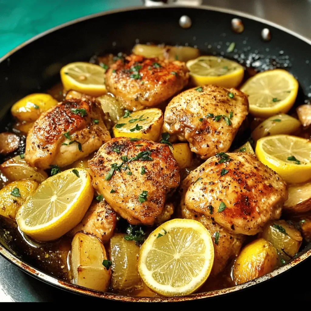 One Pan Lemon Chicken