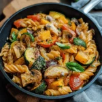 Roasted Veggie Pasta Skillet