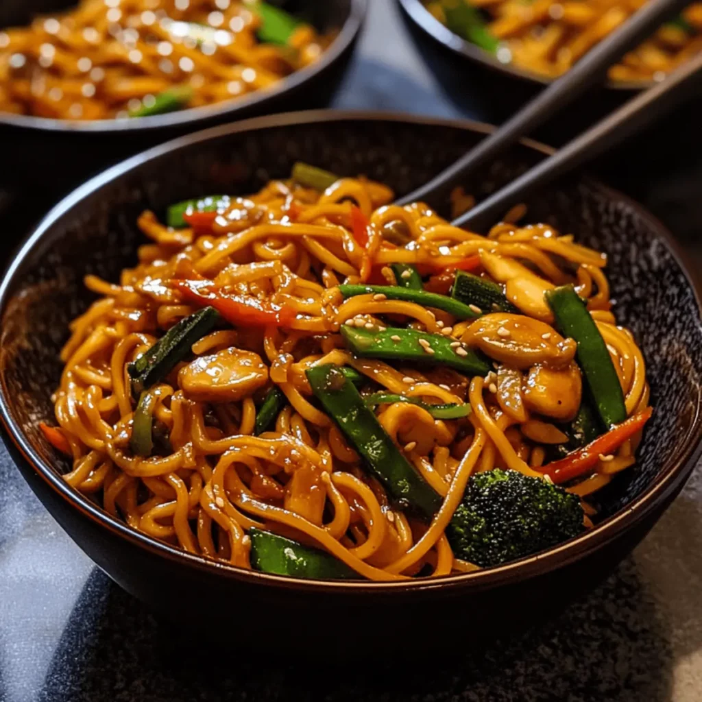 Veggie Stir Fry Noodles