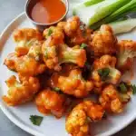 Buffalo Cauliflower Bites