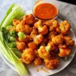 Buffalo Cauliflower Bites