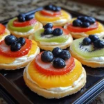 Mini Fruit Pizzas