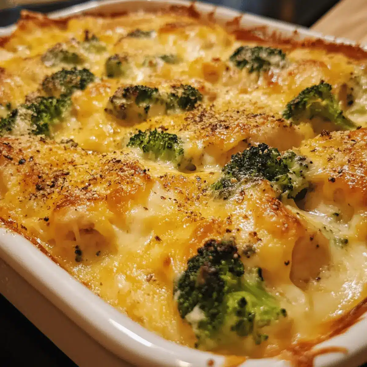 Cheesy Broccoli Chicken Bake