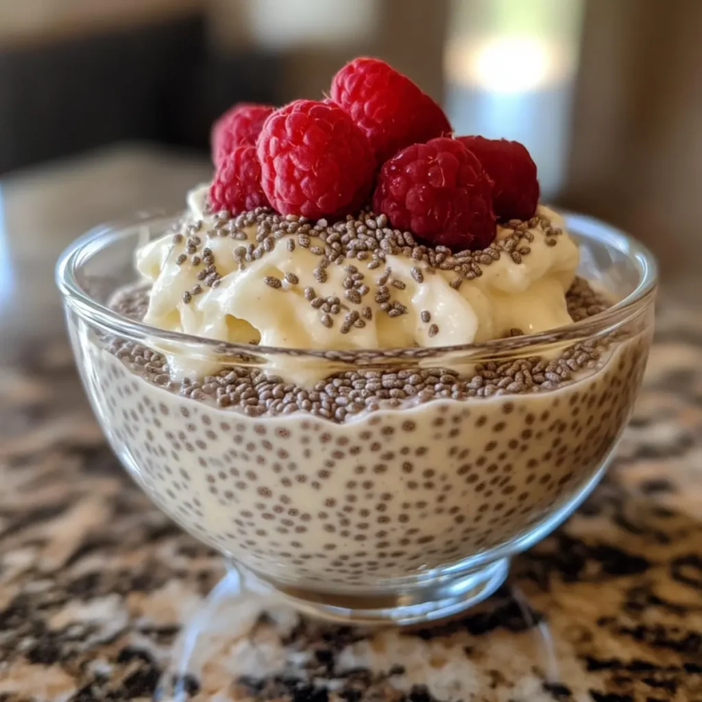 Easy Vanilla Chia Pudding